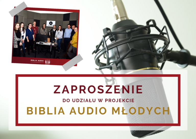 Rusza II edycja Biblii Audio Młodych!